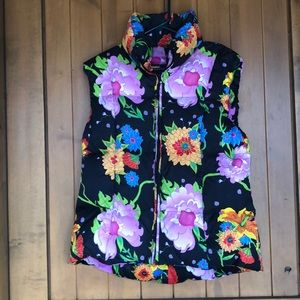 Skea Goose Down Floral Vest